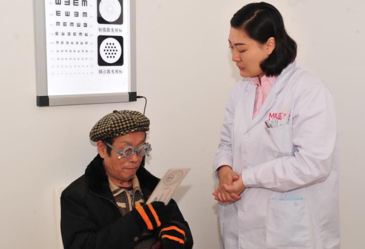 老花鏡多年不換危害大，佩戴前要做專業(yè)檢查